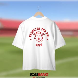 Camisa Oversize Soberano Culture BRANCA - 