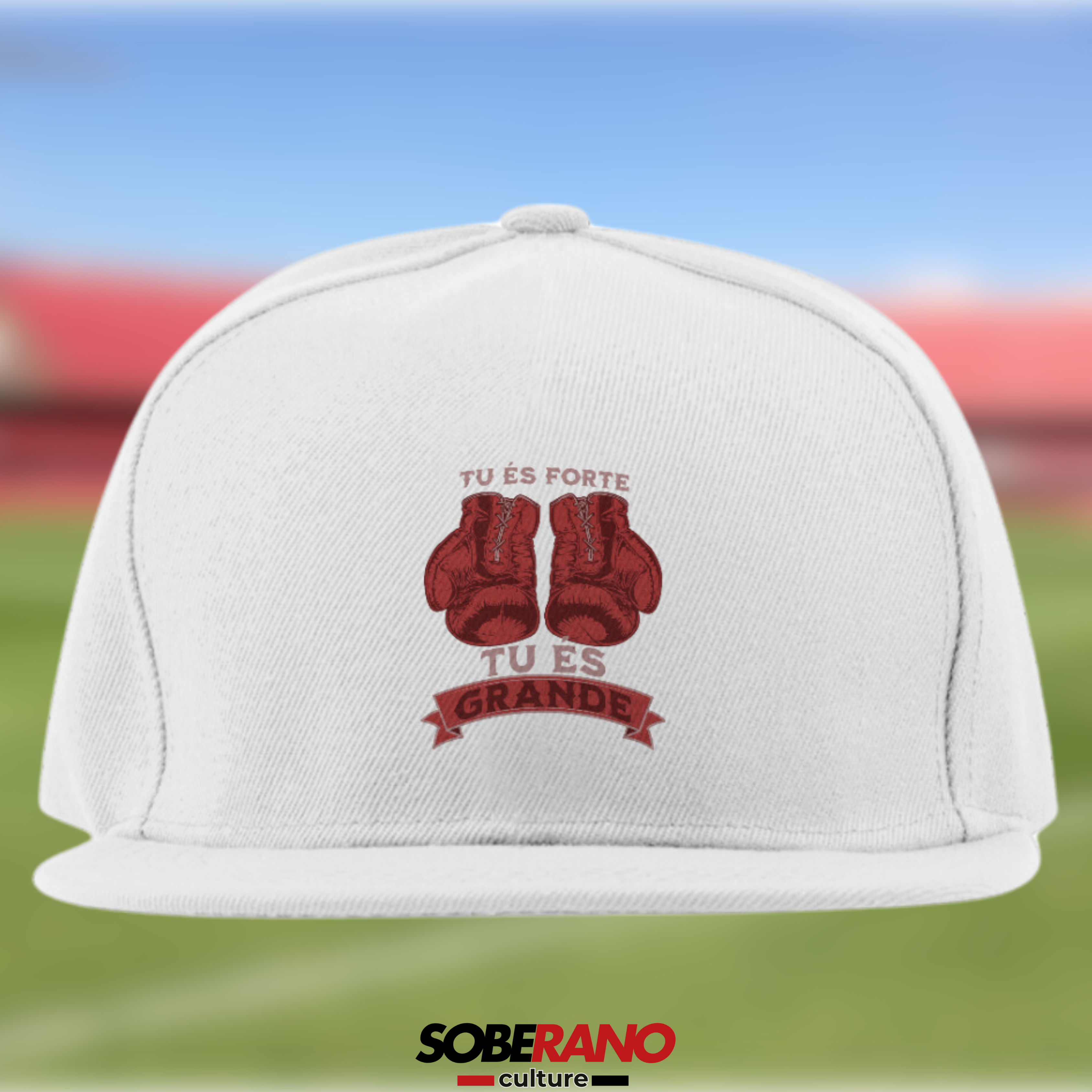 Boné Quality Soberano Culture ESCURO TU ÉS FORTE TU ÉS GRANDE- 