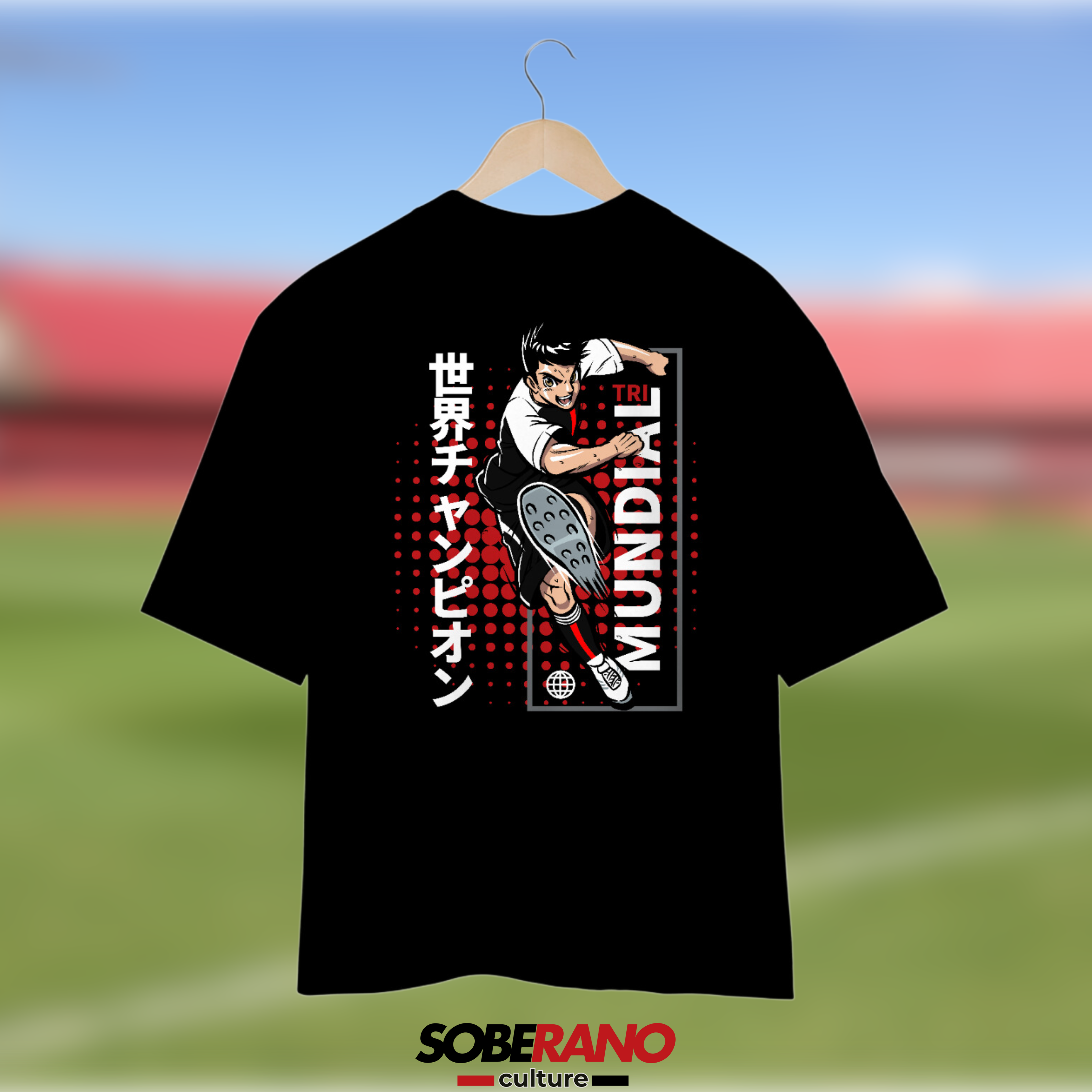 Camisa Oversize Soberano Culture ESCURO - 