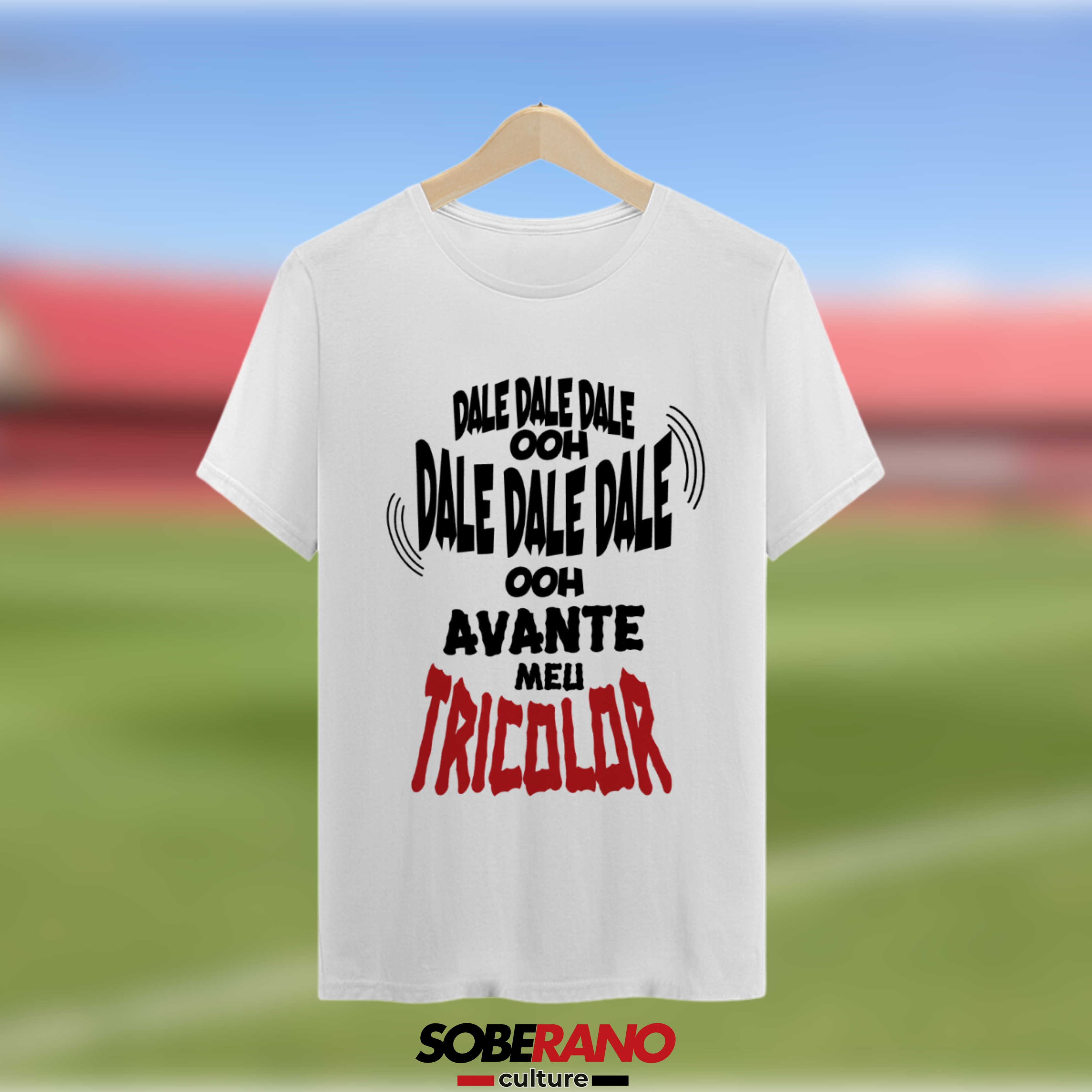 Camisa Quality Soberano Culture ESCURA GRITOS DA TORCIDA - 