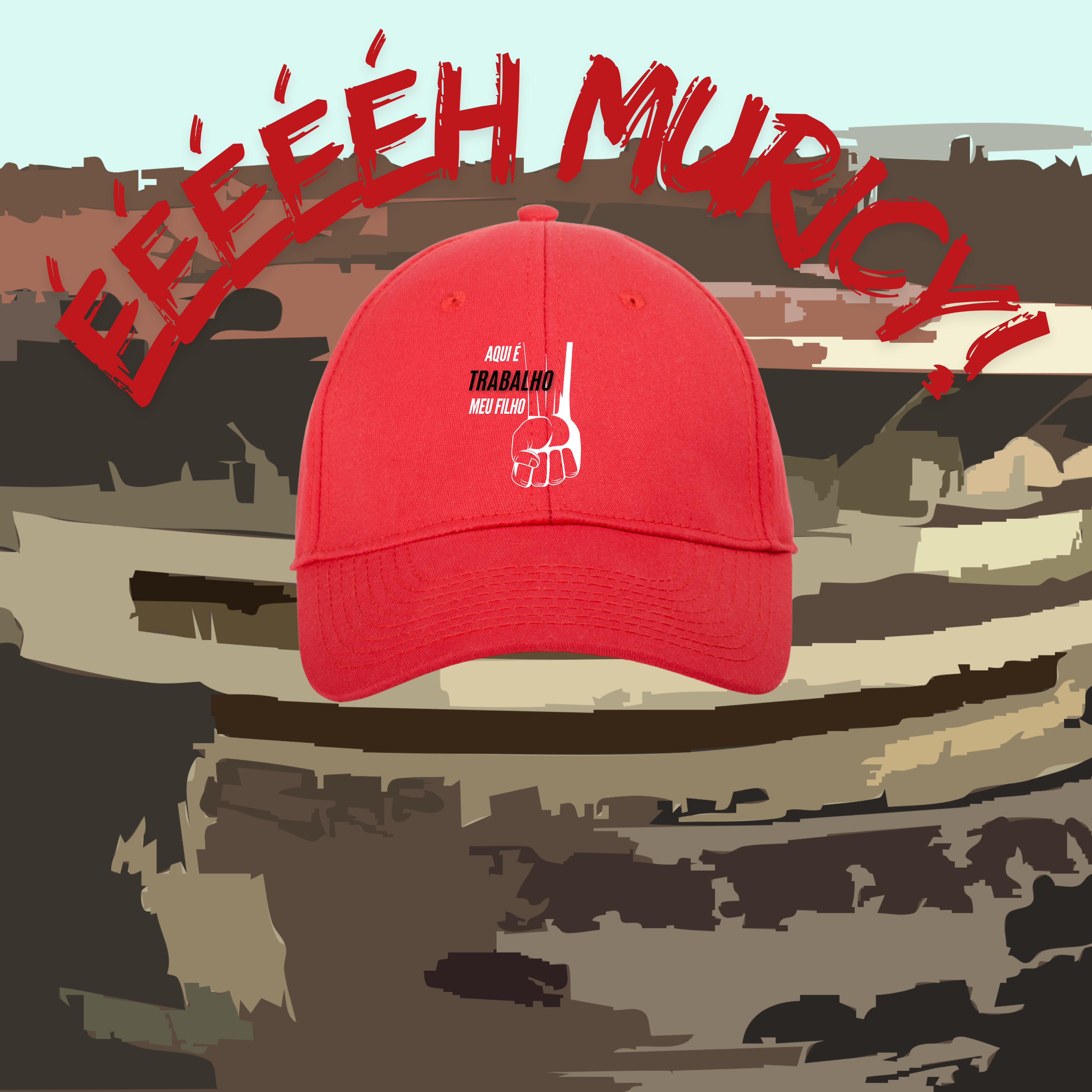 Boné Quality Soberano Culture VERMELHO - 