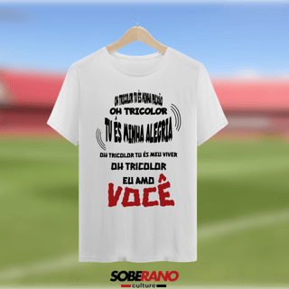 Camisa Quality Soberano Culture BRANCA GRITOS DA TORCIDA - 