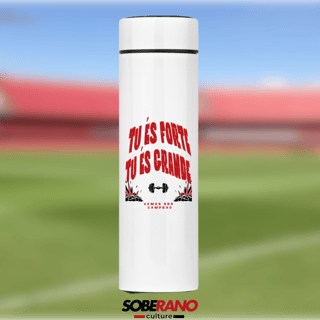 Garrafa Térmica Soberano Culture TU ÉS FORTE, TU ÉS GRANDE - 