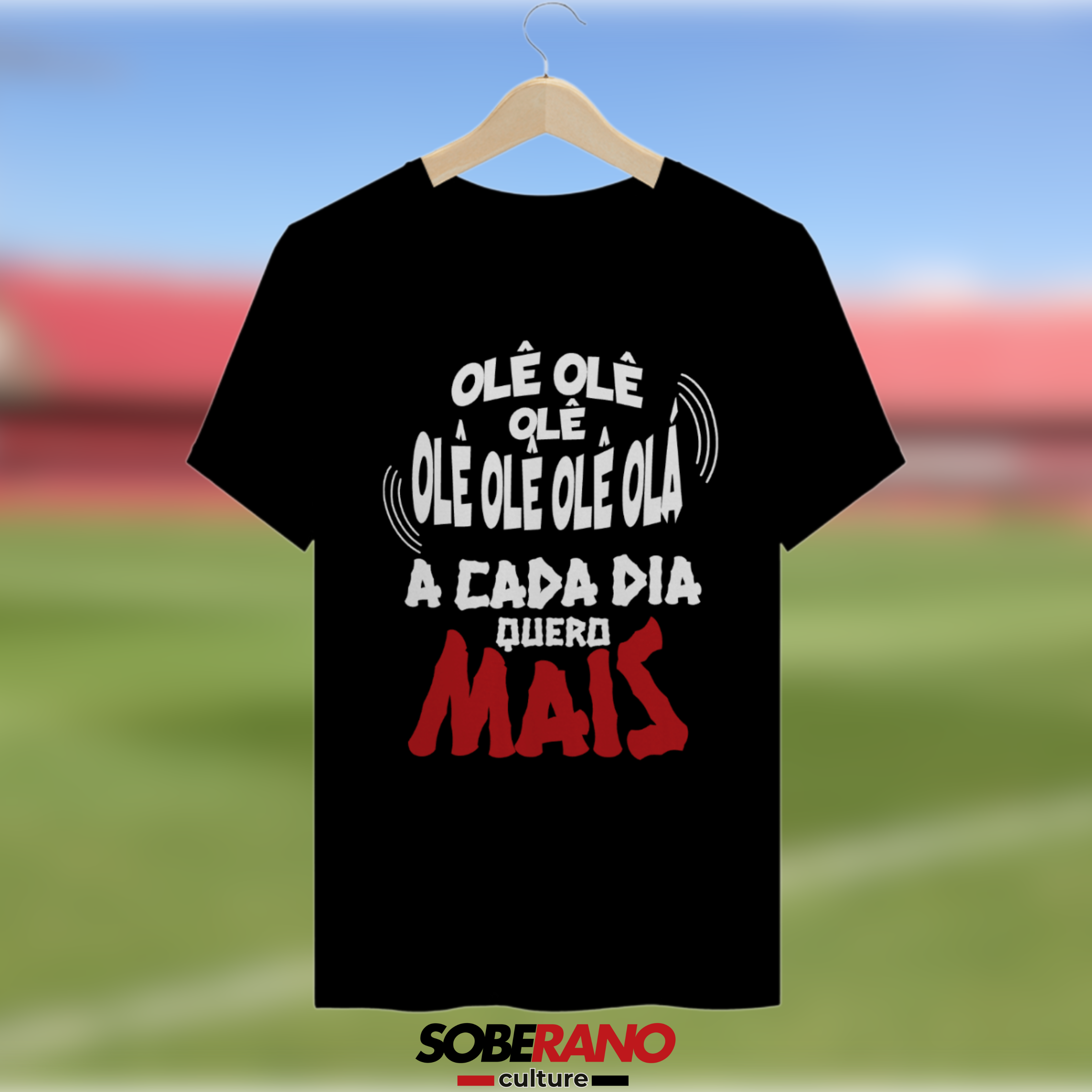 Camisa Quality Soberano Culture ESCURA GRITOS DA TORCIDA - 