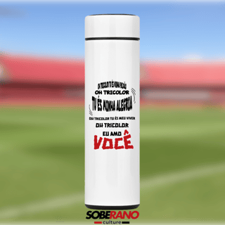 Garrafa Térmica Soberano Culture GRITOS DA TORCIDA - 