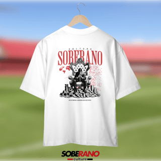 Camisa Oversize Soberano Culture BRANCA - 