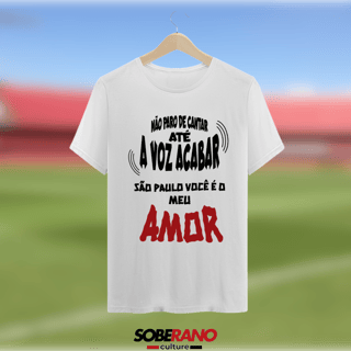 Camisa Quality Soberano Culture BRANCA GRITOS DA TORCIDA - 