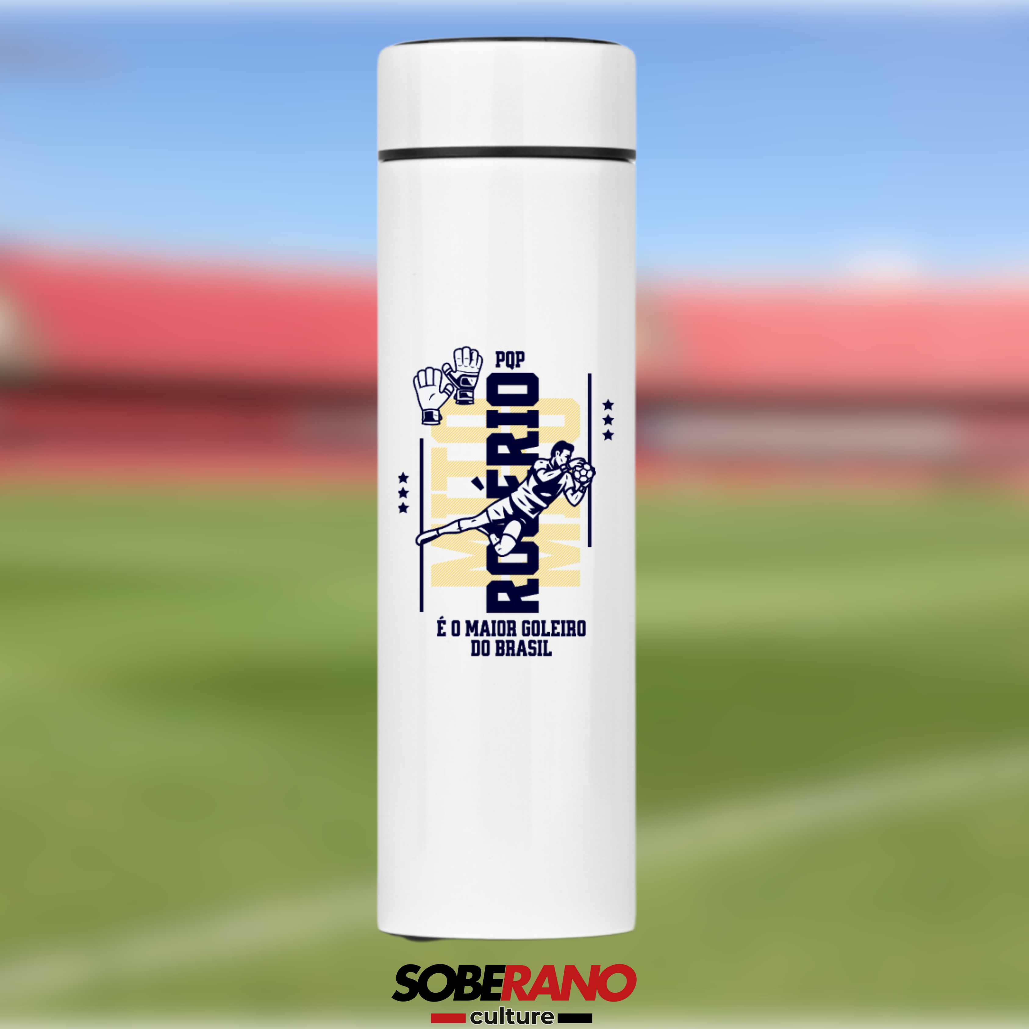 Garrafa Térmica Soberano Culture TU ÉS FORTE, TU ÉS GRANDE - 