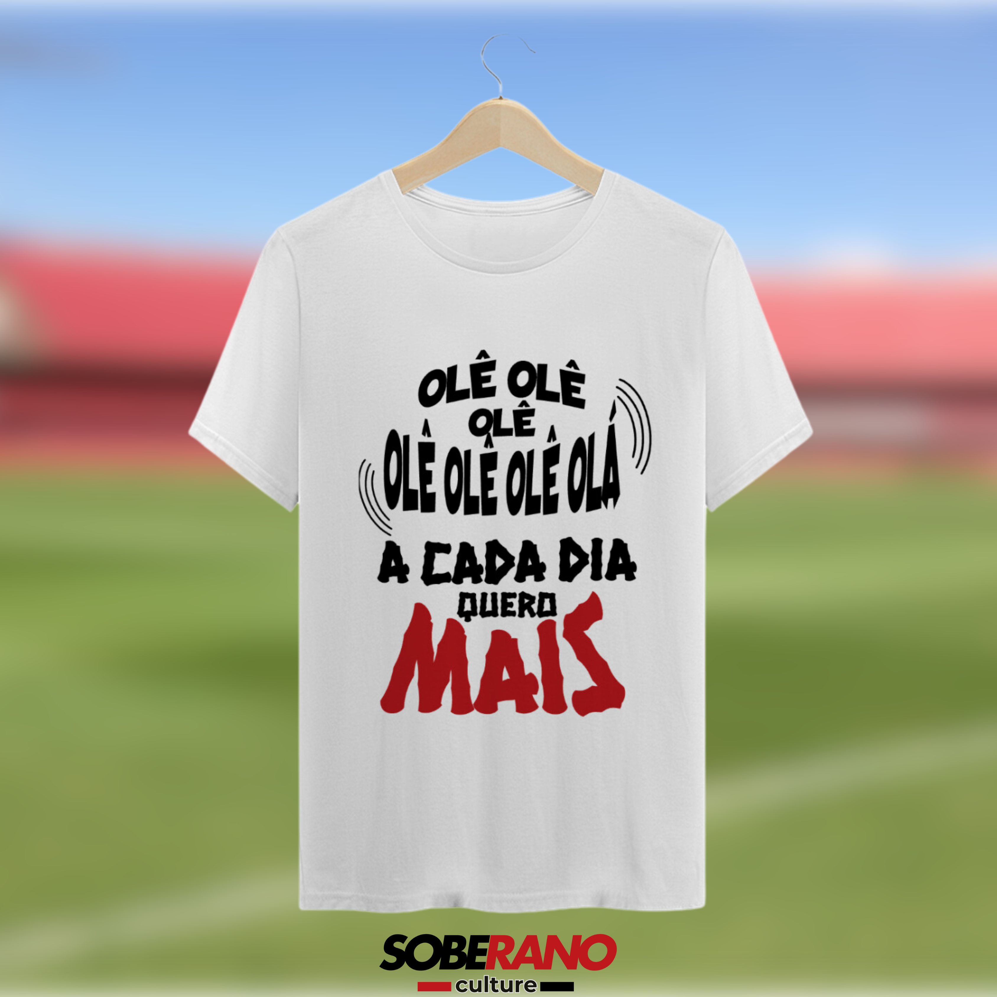 Camisa Quality Soberano Culture ESCURA GRITOS DA TORCIDA - 