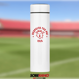 Garrafa Térmica Soberano Culture TU ÉS FORTE, TU ÉS GRANDE - 
