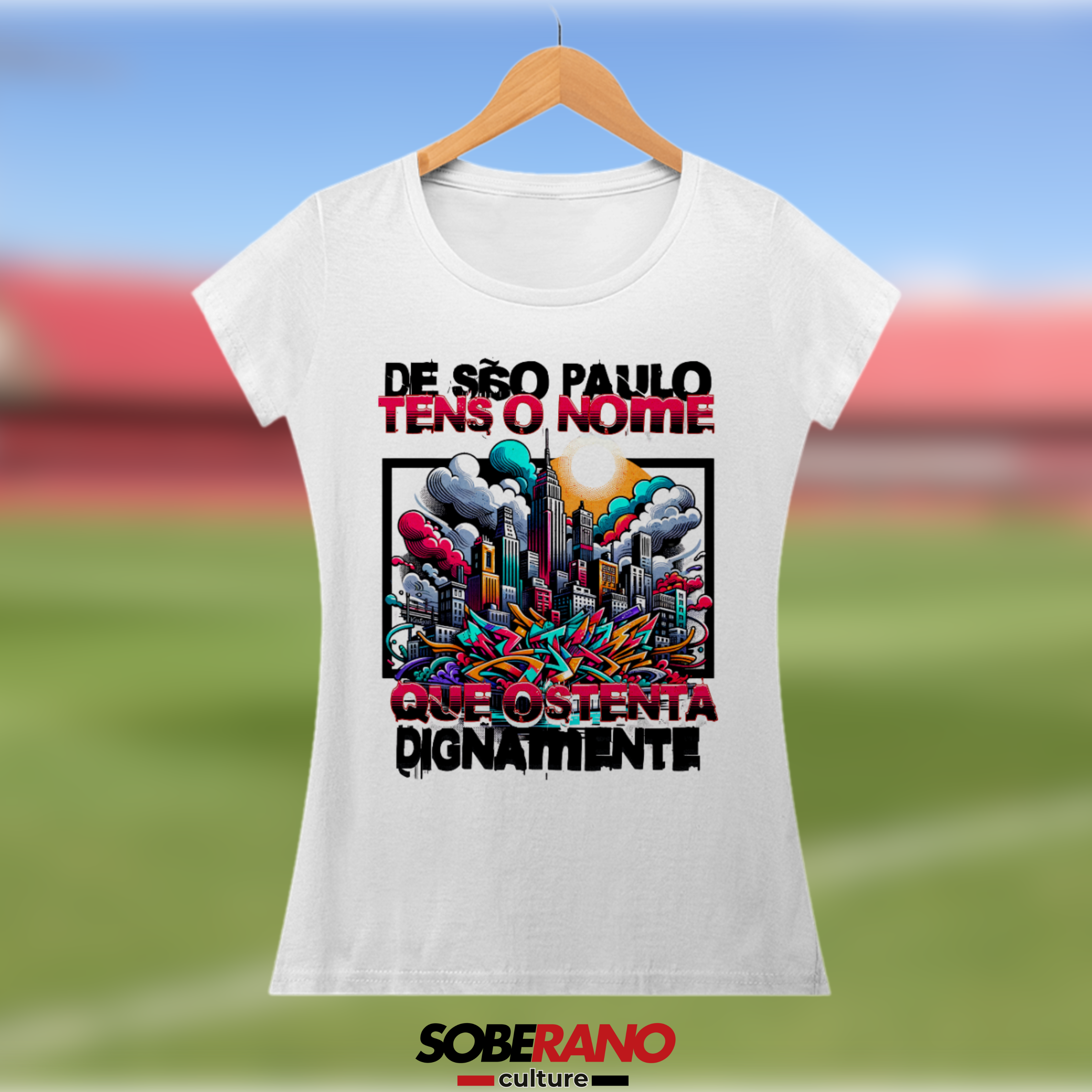 Camisa Baby Long Quality Soberano Culture BRANCO - 