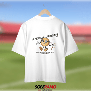 Camisa Oversize Soberano Culture BRANCA - 