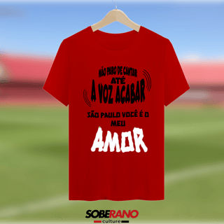 Camisa Quality Soberano Culture VERMELHA GRITOS DA TORCIDA - 