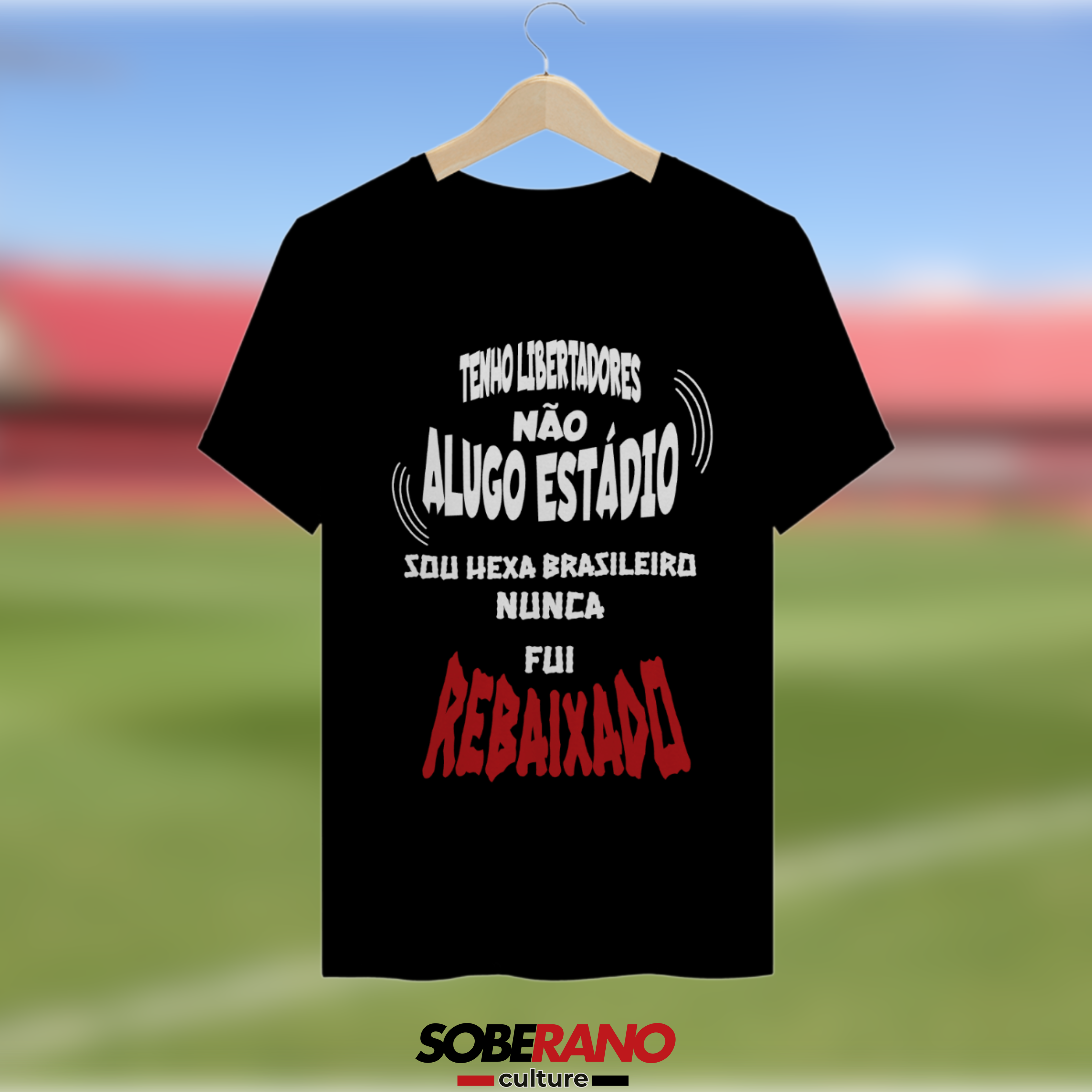 Camisa Quality Soberano Culture ESCURO GRITOS DA TORCIDA - 