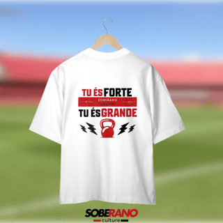 Camisa Oversize Soberano Culture BRANCO - 