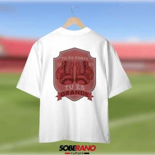 Camisa Oversize Soberano Culture TU ÉS FORTE TU ÉS GRANDE - 
