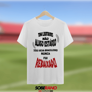 Camisa Quality Soberano Culture BRANCA GRITOS DA TORCIDA - 