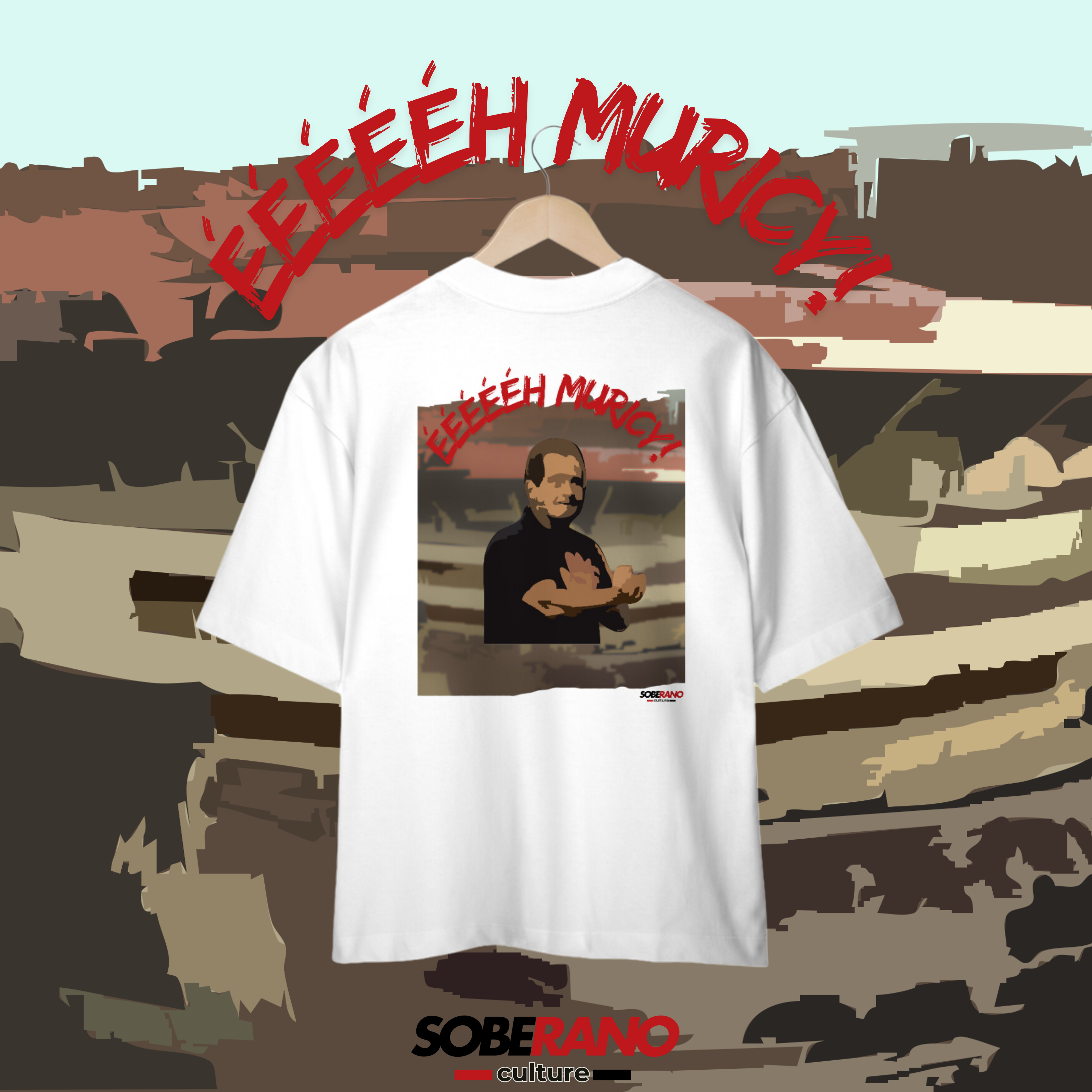 Camisa Oversize Branca Soberano Culture - 