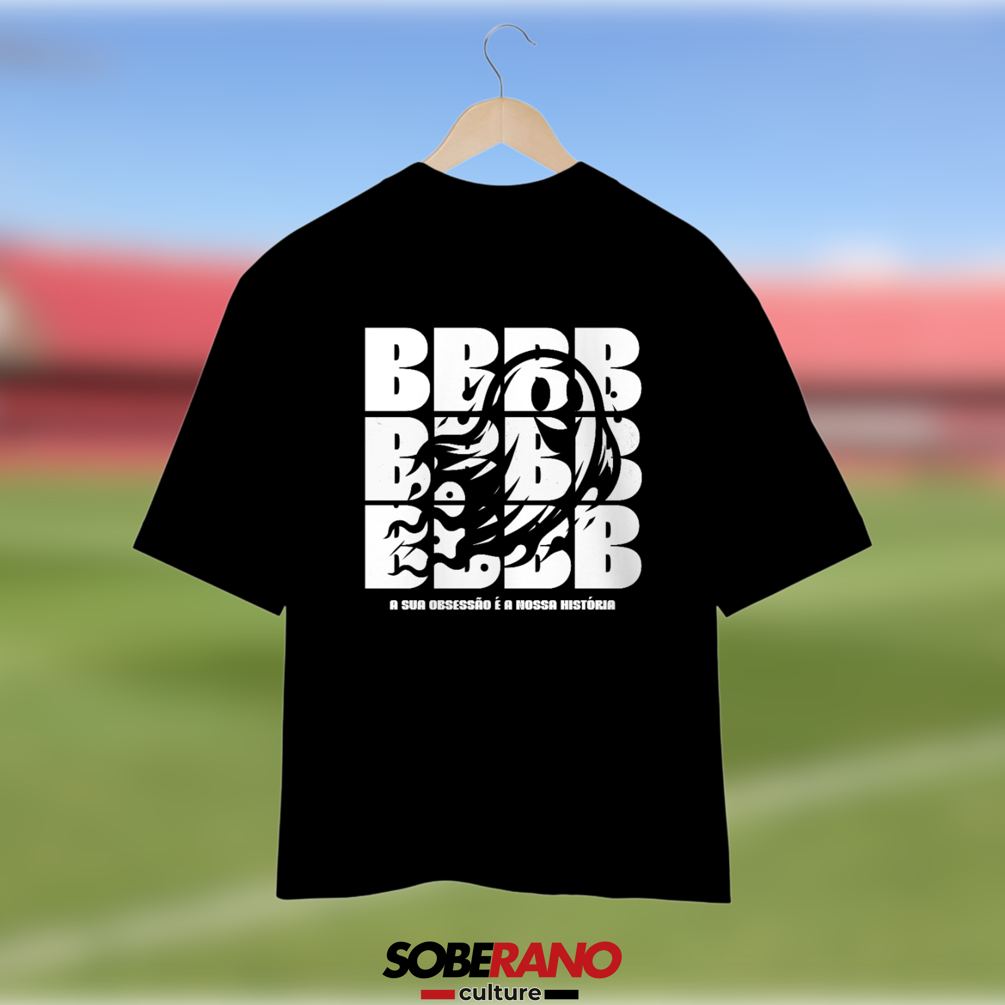 Camisa Oversize Soberano Culture ESCURO - 