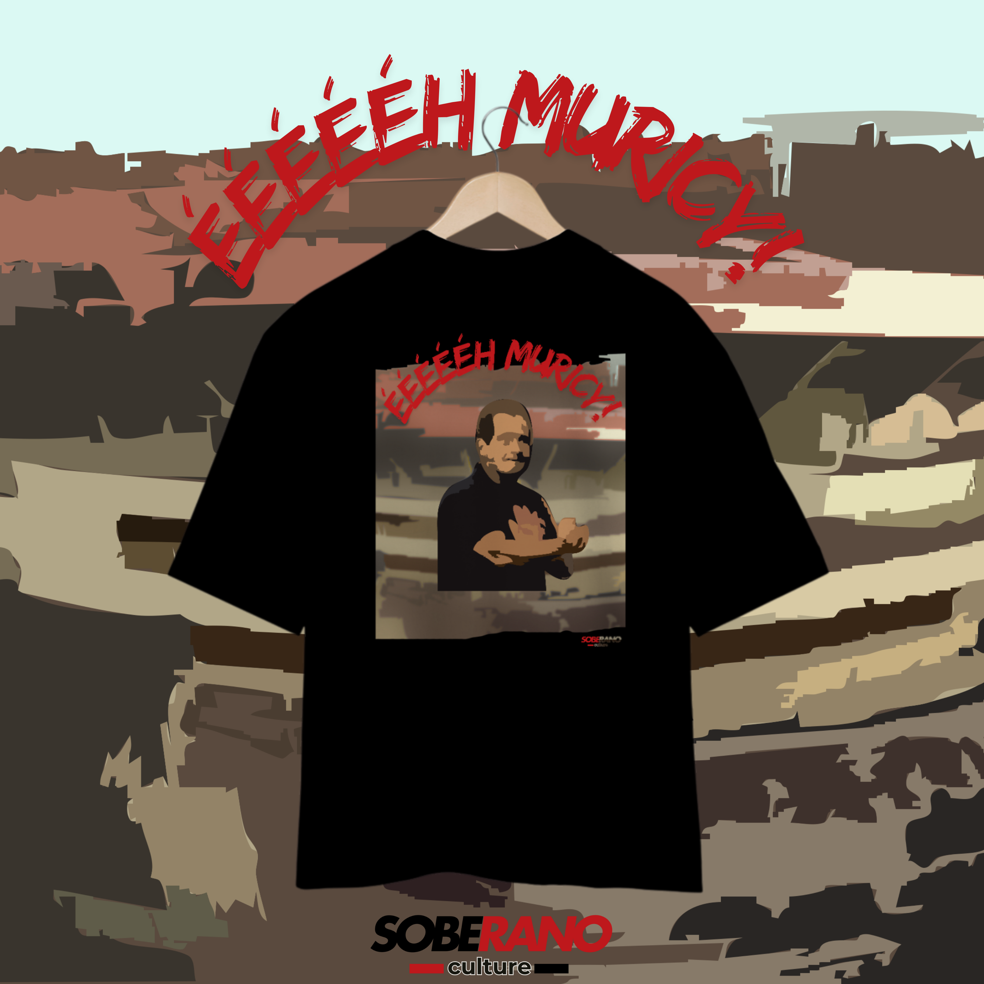 Camisa Oversize Preta Soberano Culture - 