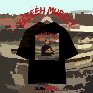 Camisa Oversize Preta Soberano Culture - 