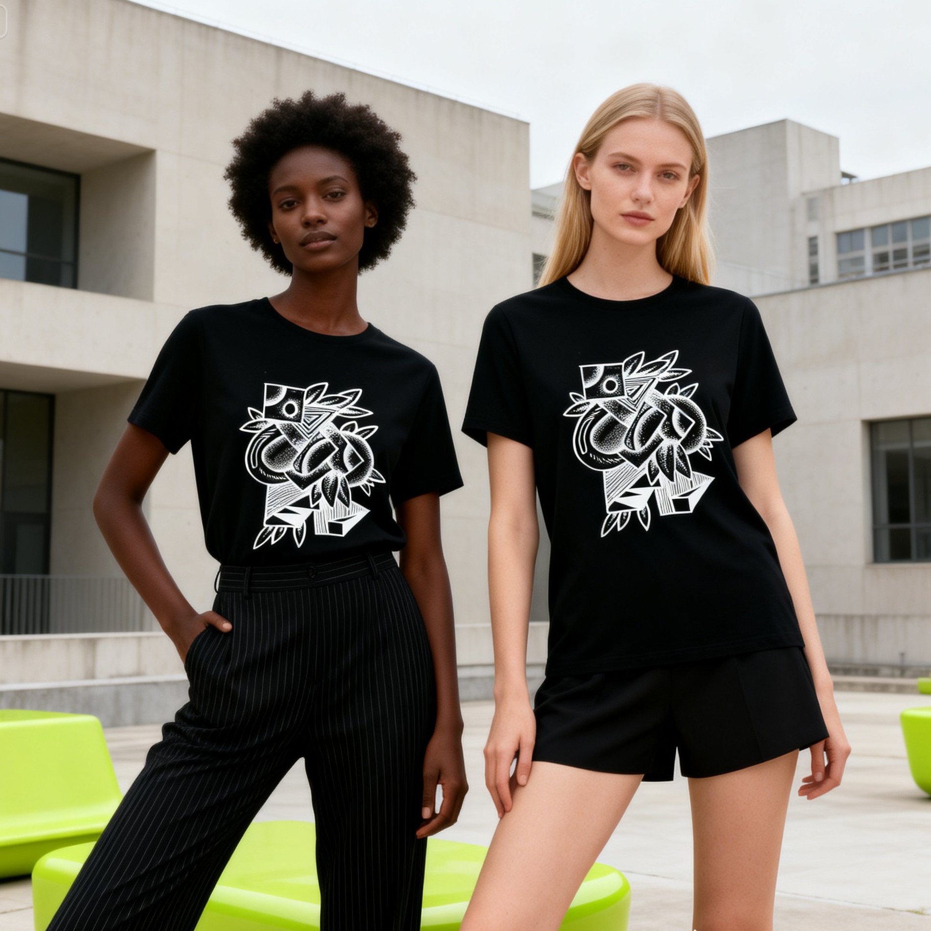 Camiseta Prime - Formas Obtusas