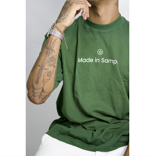 Nome do produto: Camiseta Oversized Xisde - Made in Sampa - Streetwear Autêntico Brasileiro