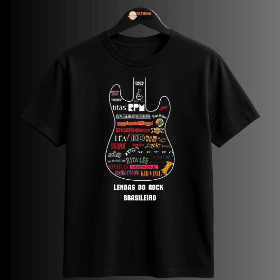 Camiseta rock nacional