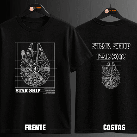 Camiseta Star Ship Falcon