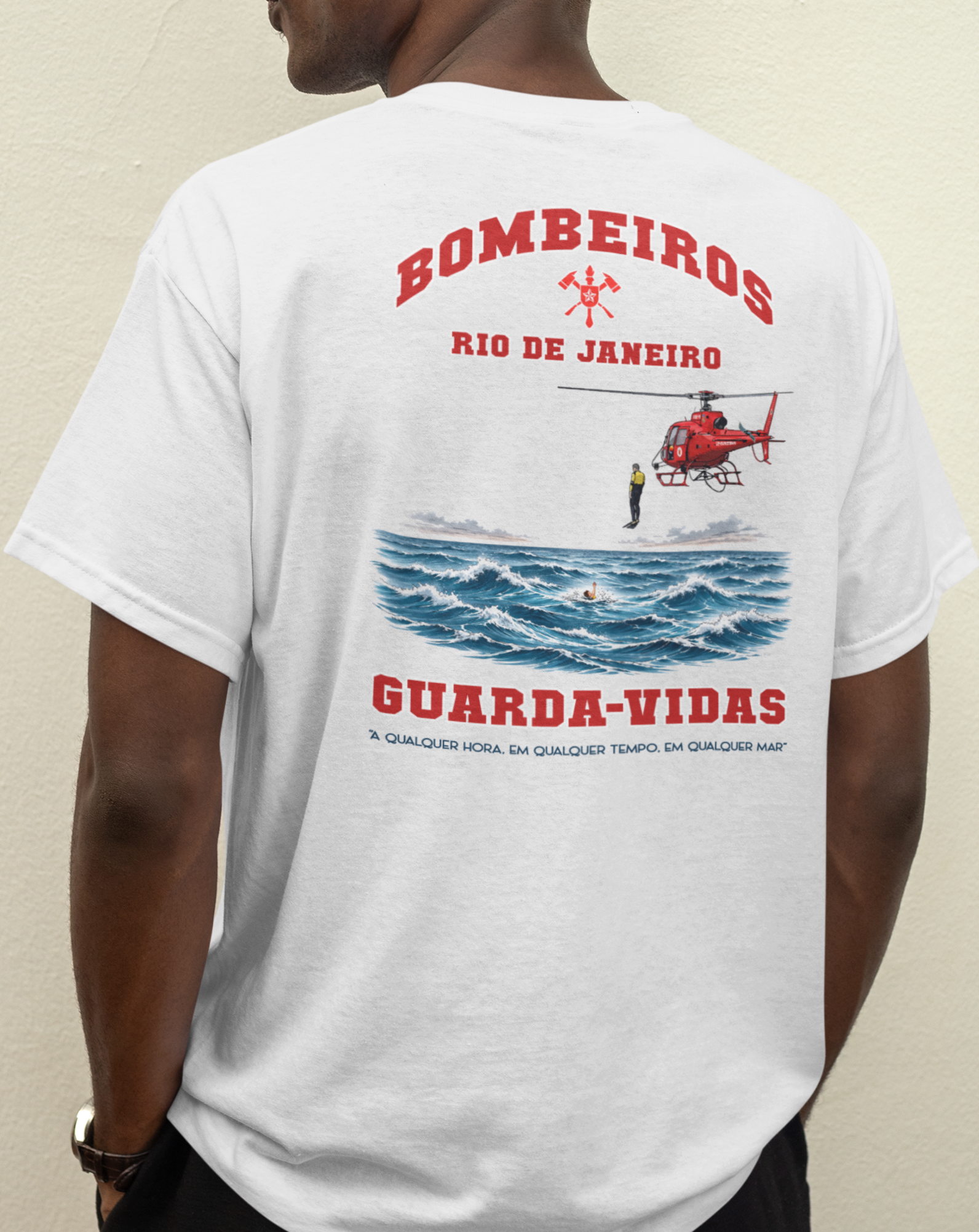 CAMISETA GUARDA-VIDAS CBMERJ