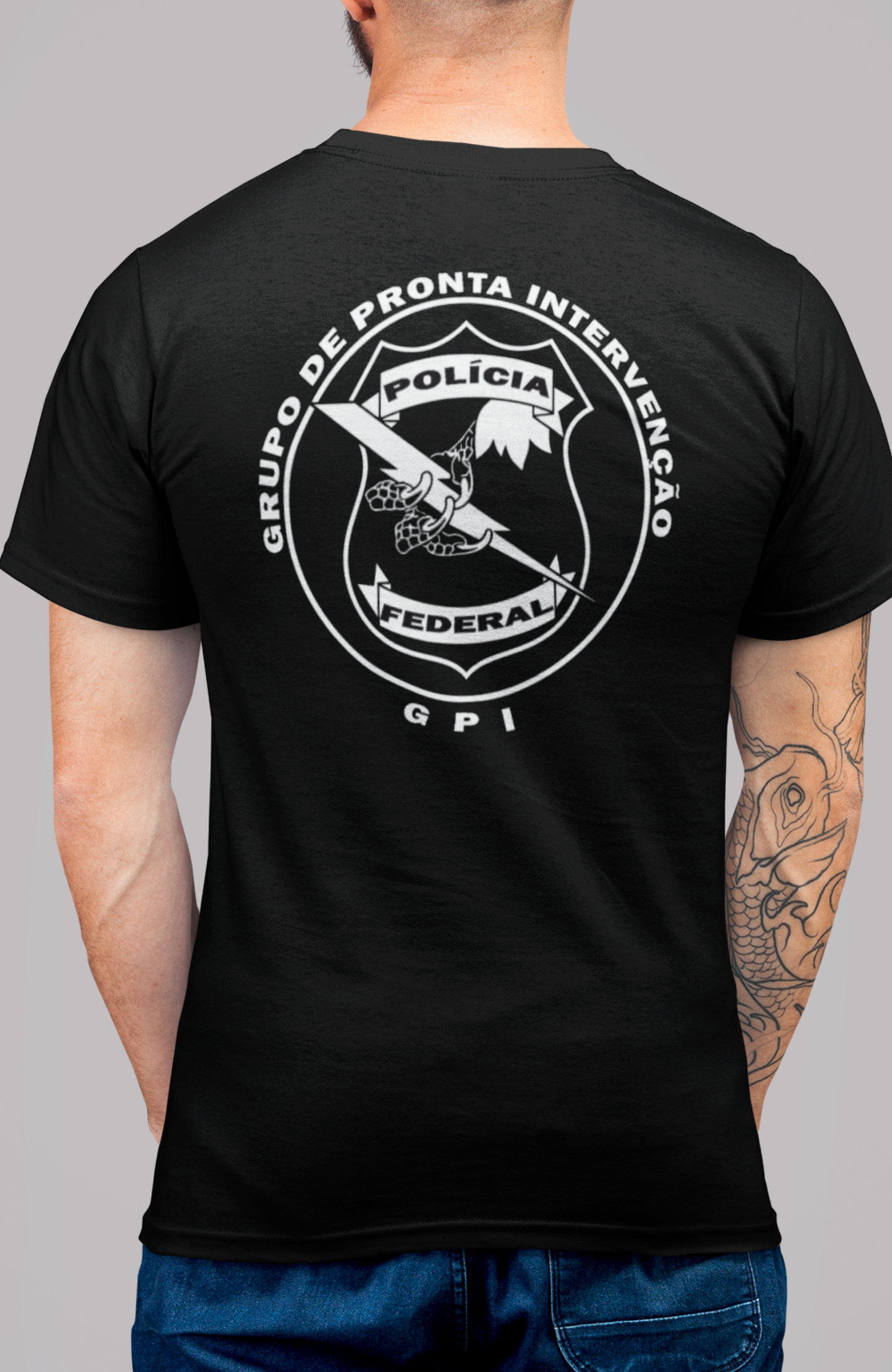 Camiseta GPI - Polícia Federal