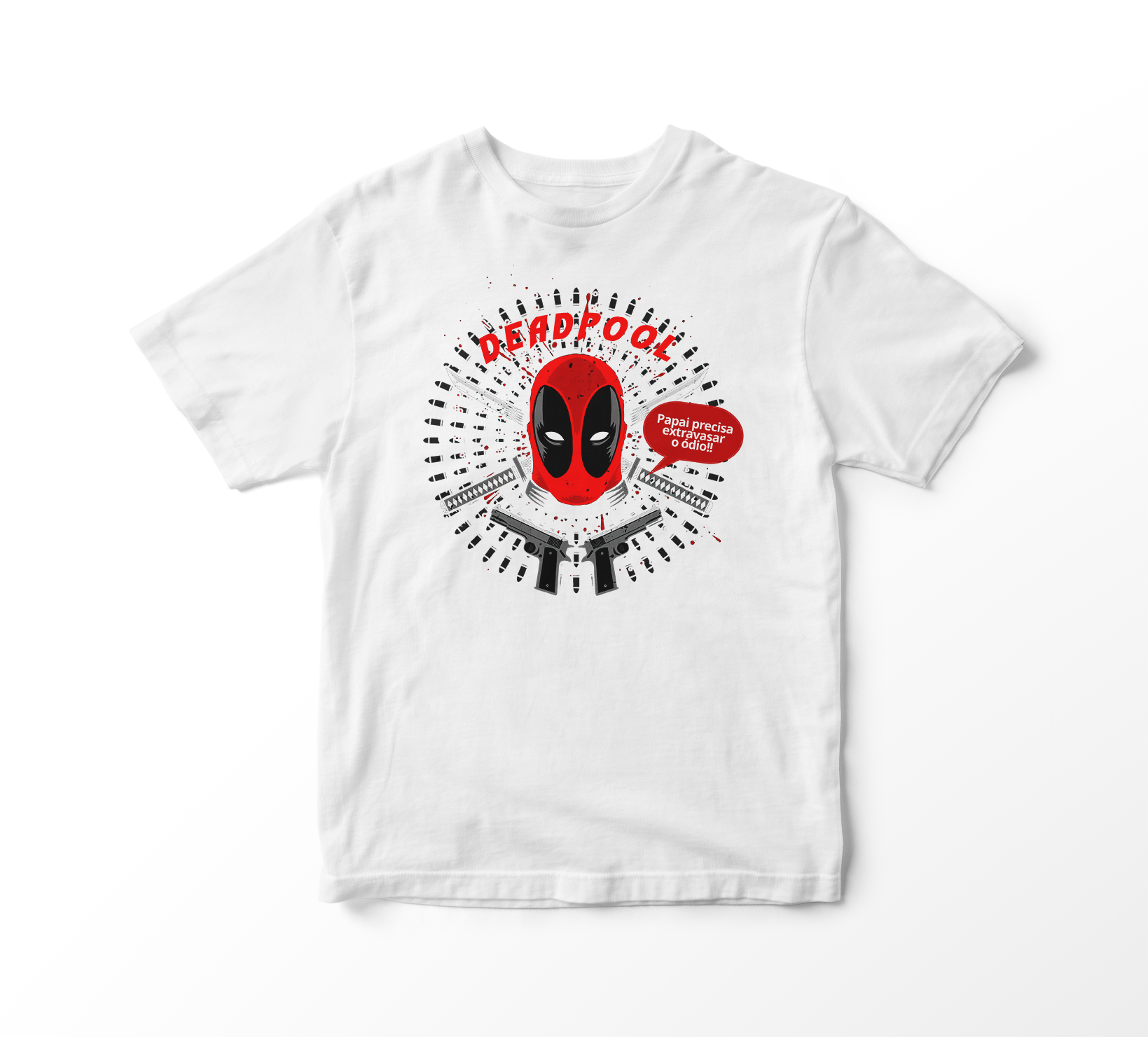 Nome do produto: Camiseta Deadpool Meme