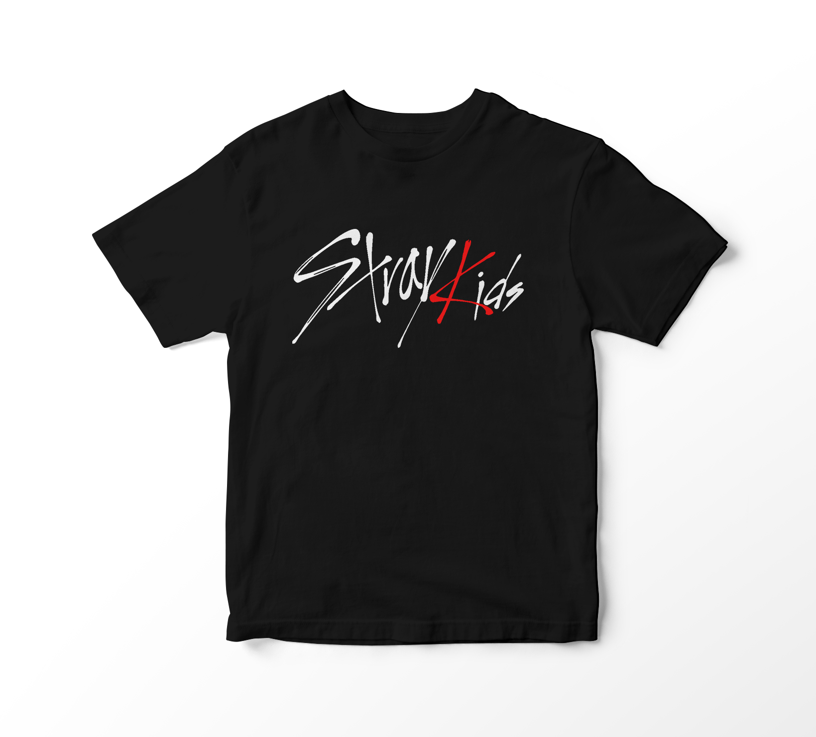 Nome do produto: Camiseta Stray Kids - Stray Kids LOGO (preta)