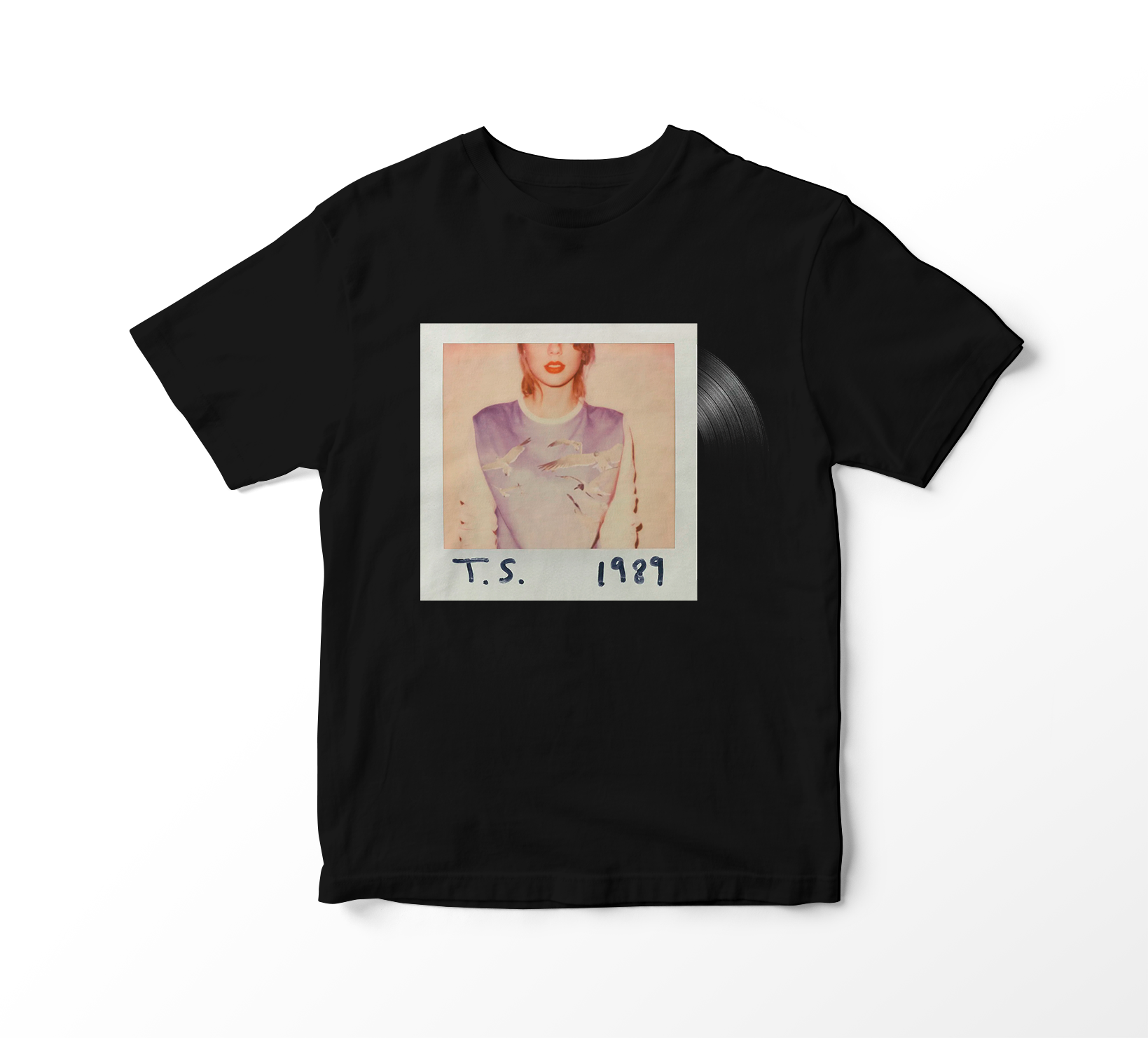 Nome do produto: Camiseta Taylor Swift - 1989 Album Vinil