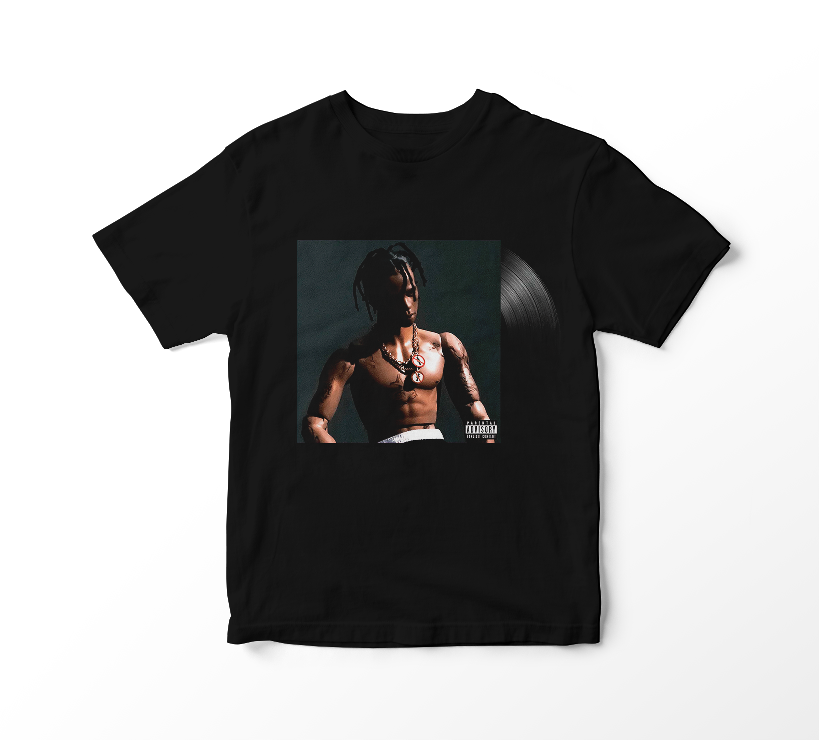 Nome do produto: Camiseta Travis Scott - Rodeo Album Vinil
