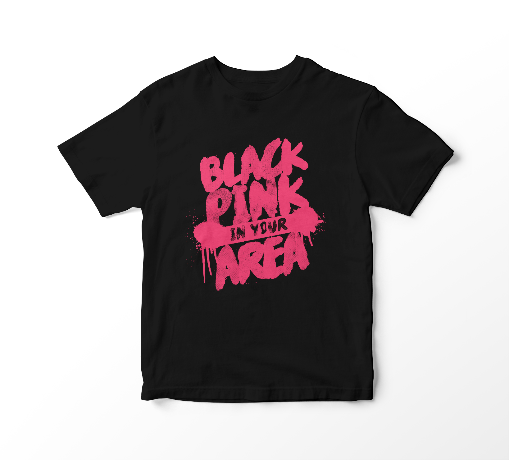 Nome do produto: Camiseta Black Pink - Black Pink In Your Area