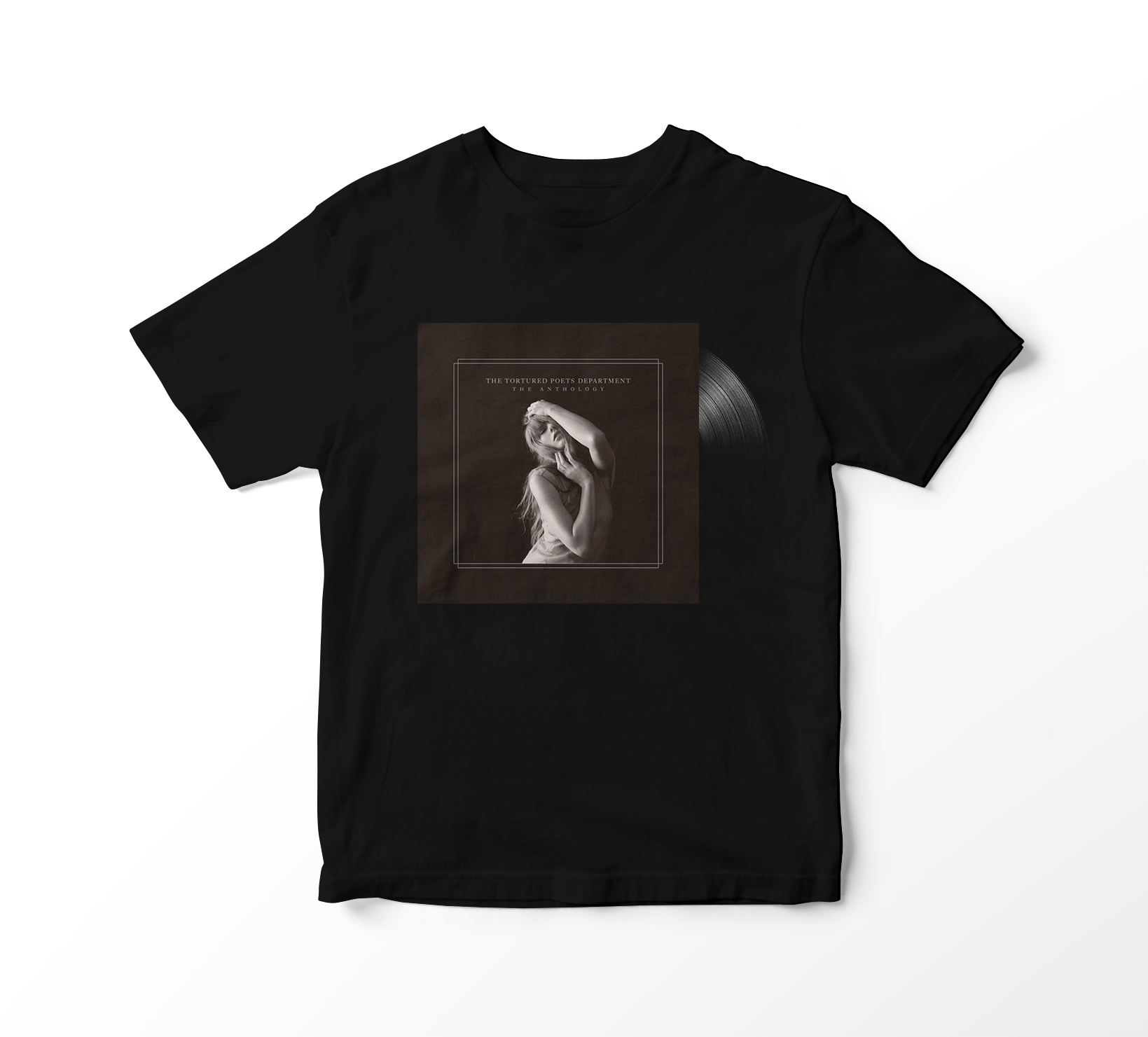Nome do produto: Camiseta Taylor Swift - The Tortured Poets Department Album Vinil