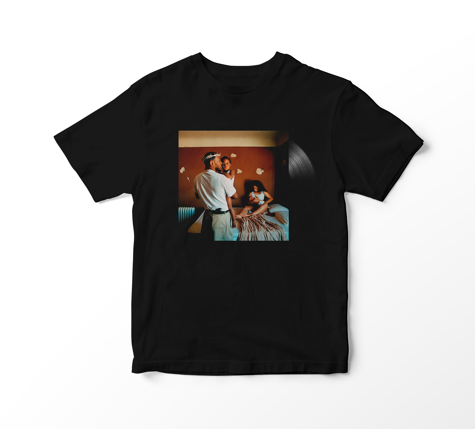 Nome do produto: Camiseta Kendrick Lamar - Mr. Morale & The Big Steppers Album Vinil