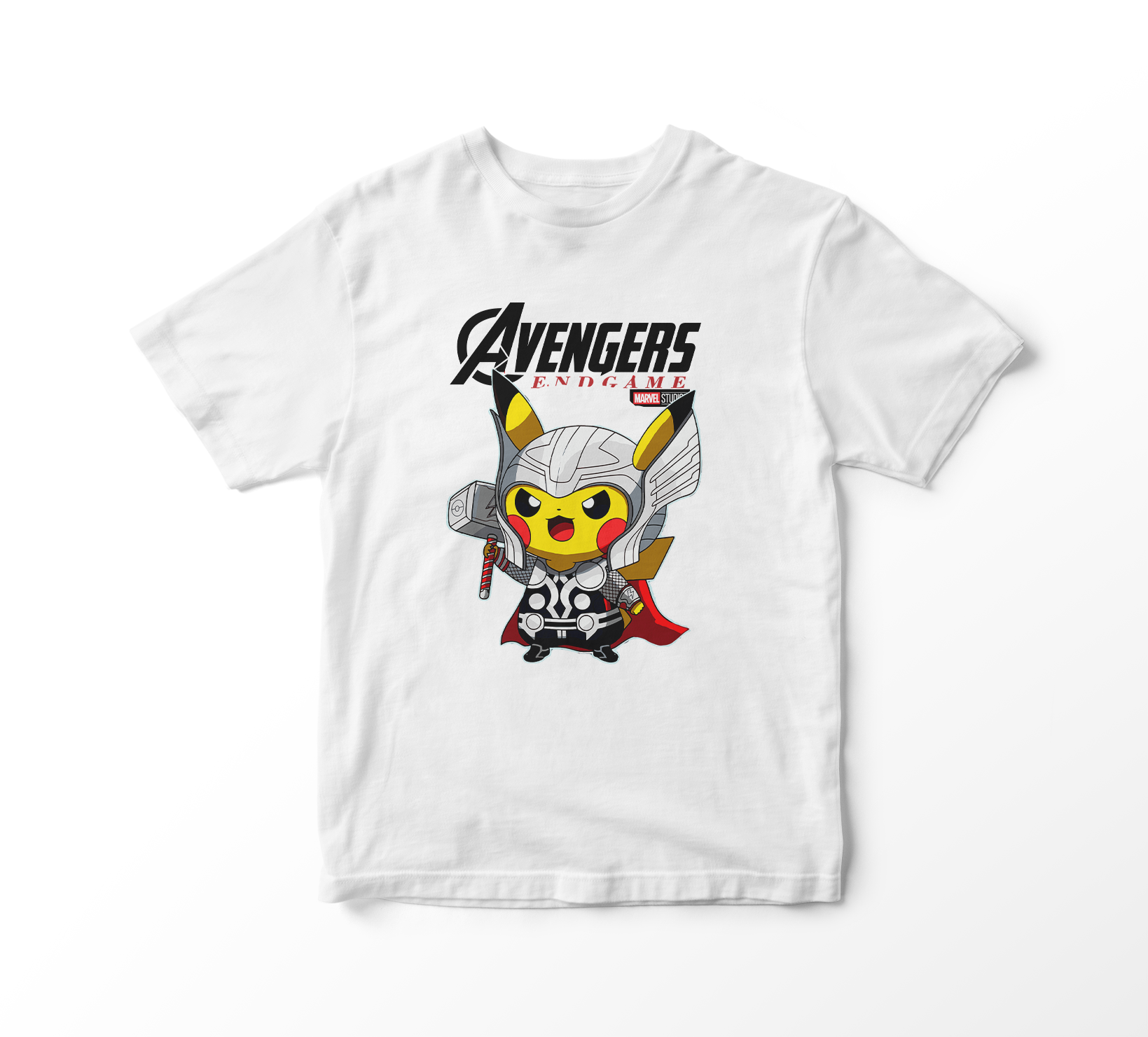Nome do produto: Camiseta Pikachu Thor Vingadores