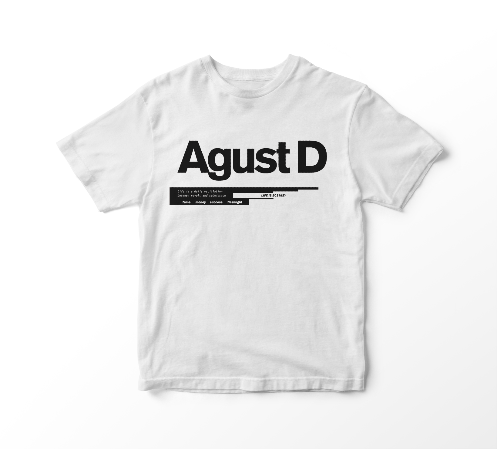 Nome do produto: Camiseta Agust D - Agust D Album