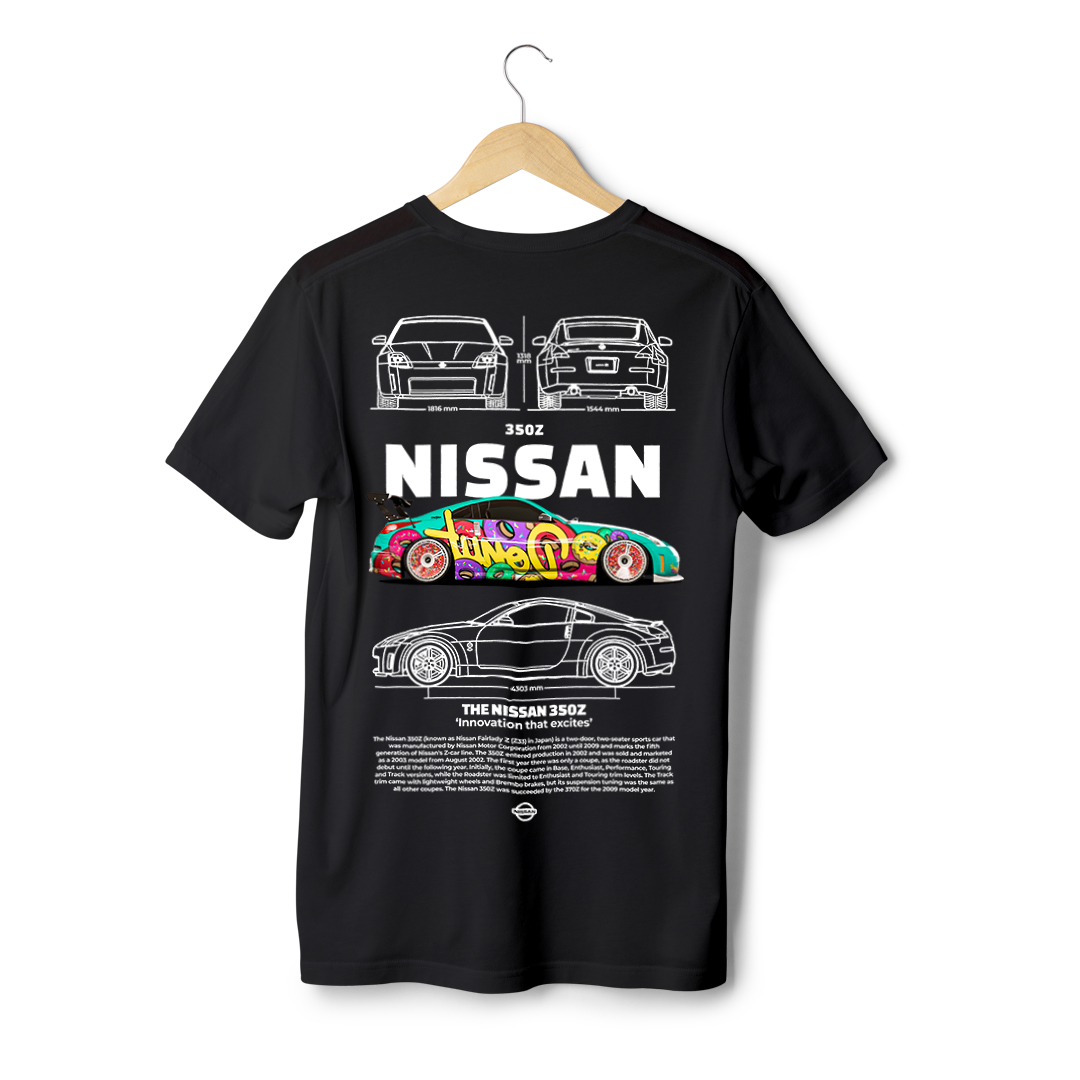 Nome do produto: Camisa Nissan 350z