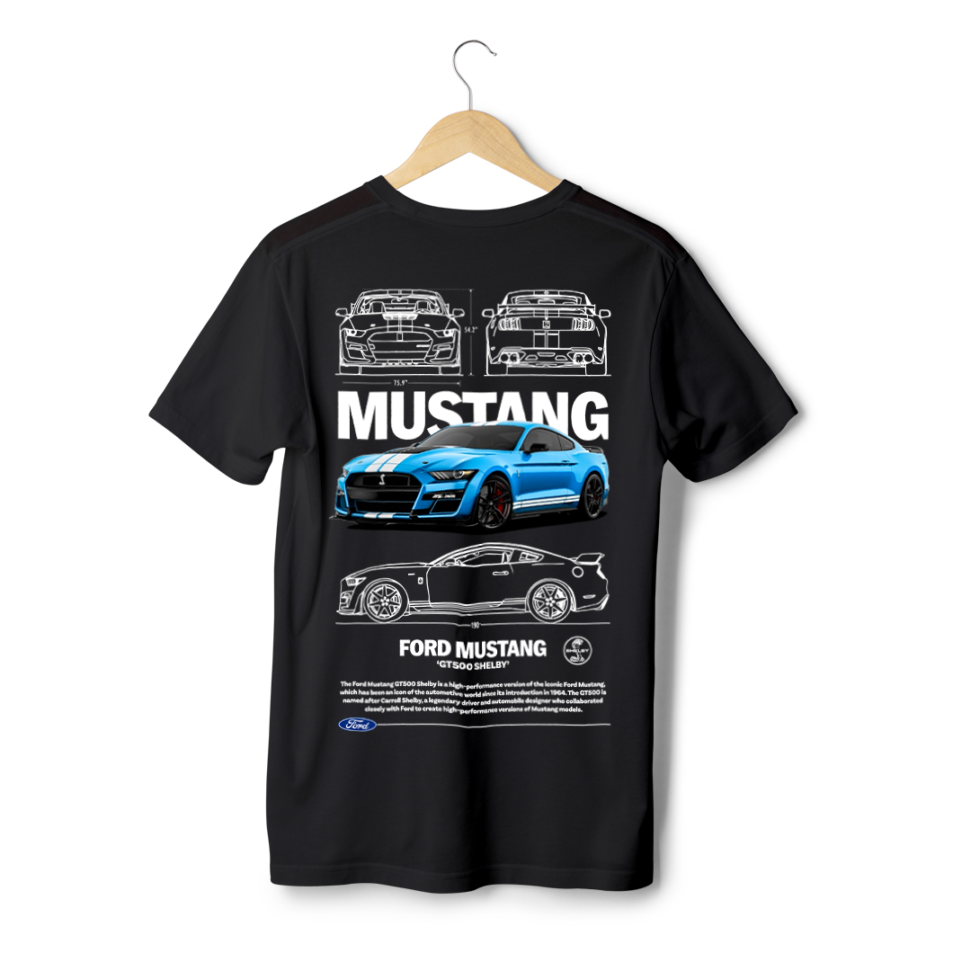 Nome do produto: Camisa Ford Mustang GT500 Shelby
