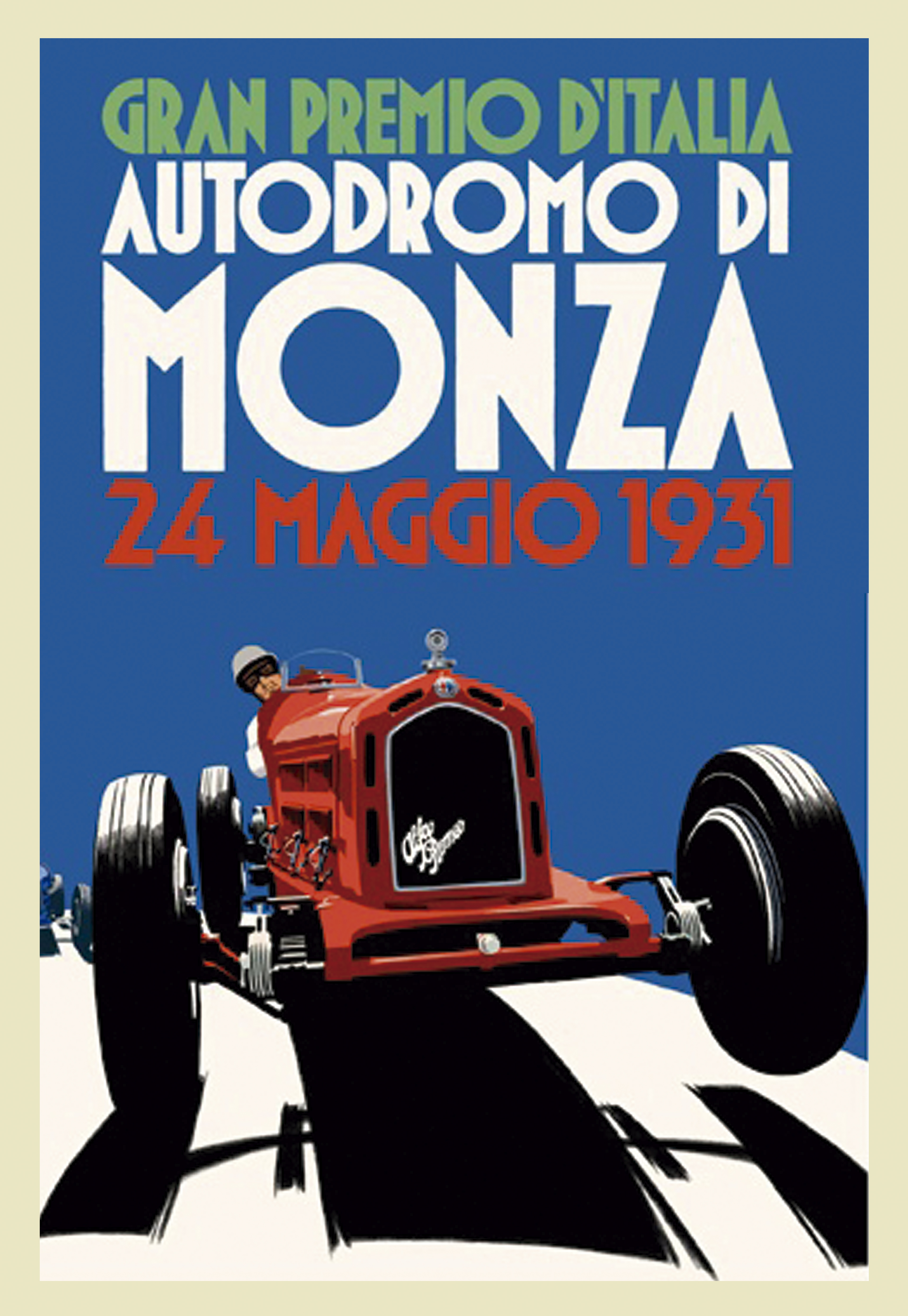 Posters Grand Premio de Monza 1931