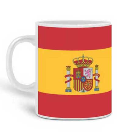 Caneca Bandeira Espanha