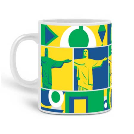 Caneca Brasil Cristo Redentor