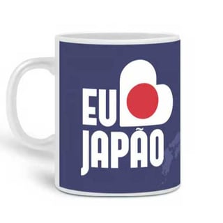 Caneca Eu Amo Japão