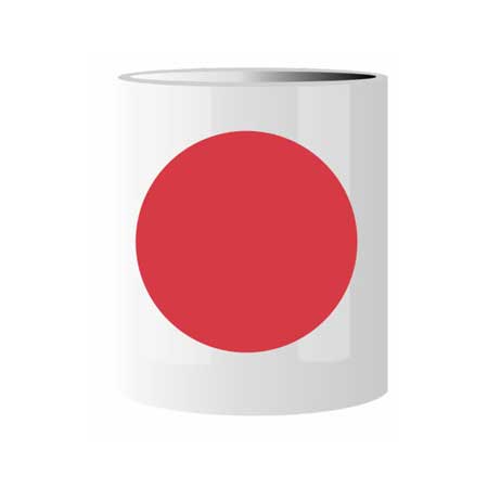 Caneca Bandeira Japão