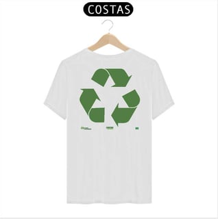 Camiseta Meio Ambiente | Conexão Ambiental | Recicle | T-Shirt Prime