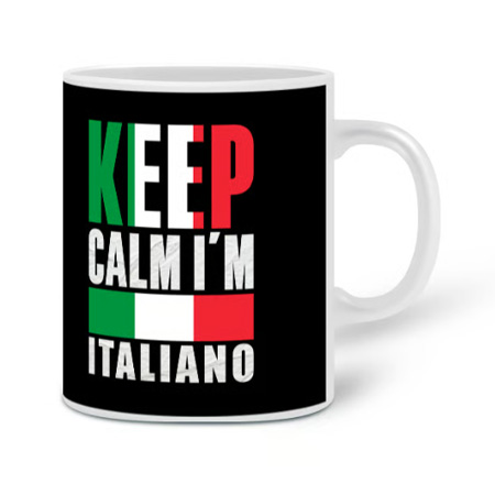 Caneca Keep Calm I´m Italiano