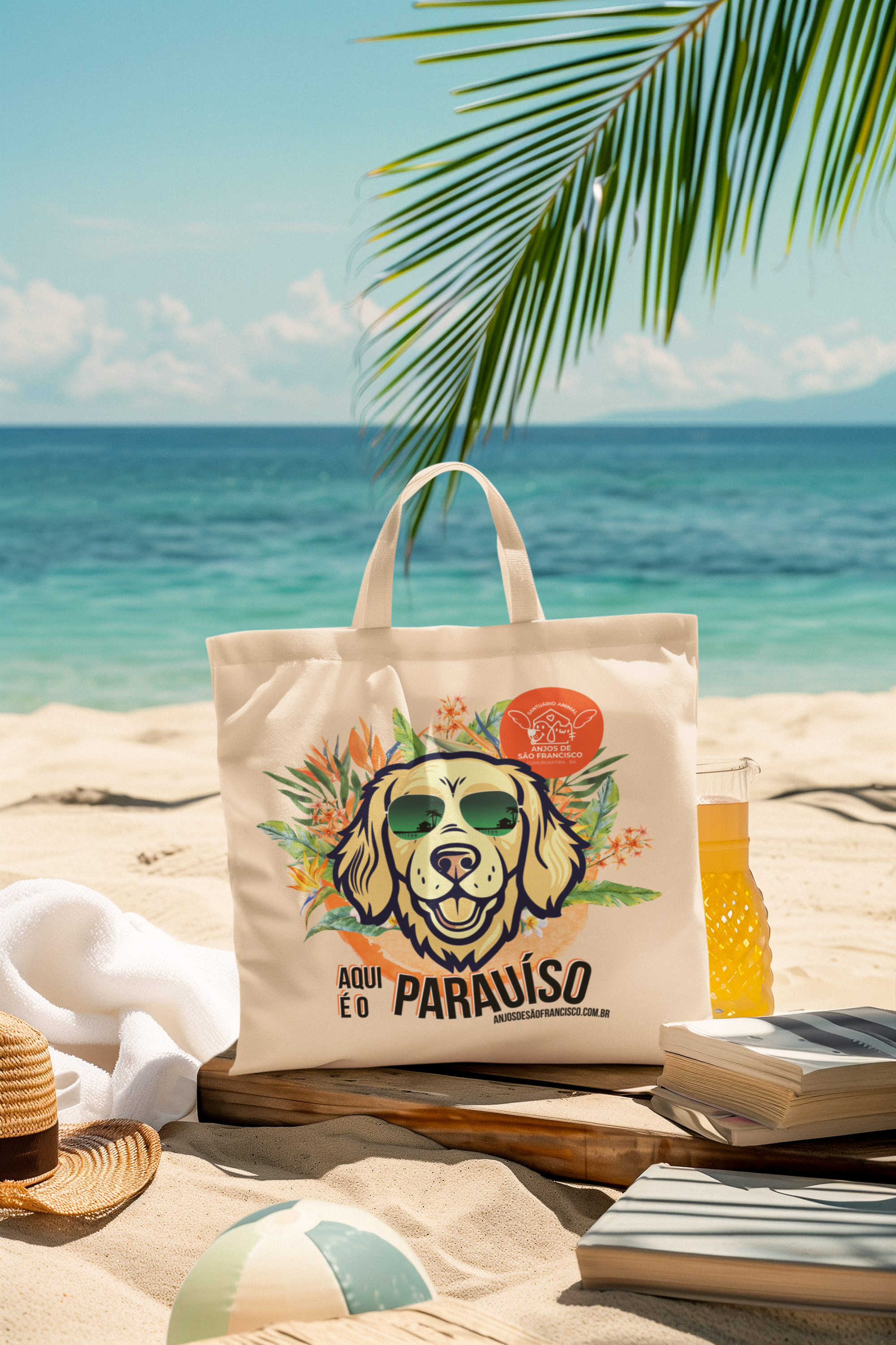 Nome do produto: Ecobag Aqui é o Parauíso